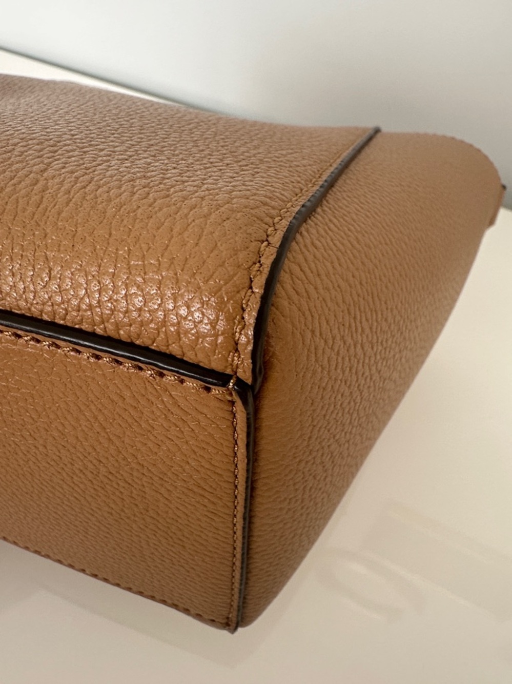 Tory Burch Small McGraw Crossbody Bucket Bag in Tiramisu - Picture 8 of 16